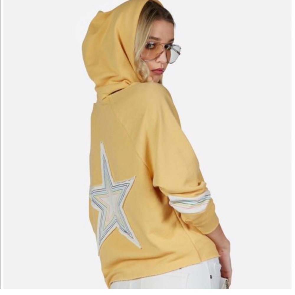 Lauren Moshi distressed hoodie